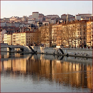 Lyon: Along the Saone river